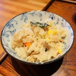 食堂 しん太 - 季節の炊き込みご飯