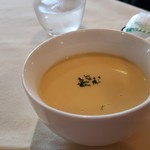 カフェ プリムヴェール - セットのスープです。