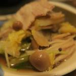 酒菜坊 橋蔵 - きのこなべ喰らう