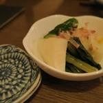 酒菜坊 橋蔵 - お新香盛り合わせ