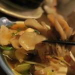 酒菜坊 橋蔵 - きのこなべ喰らう