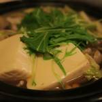 酒菜坊 橋蔵 - きのこなべ　ズームアップ