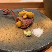 秀徳本店恵 - 尾崎牛雲丹巻き