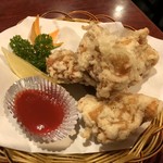 呑食屋 満福楼 - 若鶏の唐揚げ　490円