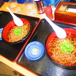 Soba Douraku - ２人の冷やしかけそば　２００円（税込）【２０１９年７月】