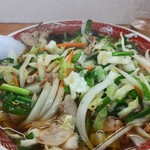峰来軒 - 野菜ラーメン大盛り　800円