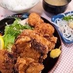 樅山レストラン - から揚げライス(800円)