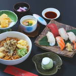 蔵よし - 料理写真:つゆ焼そばセット「津軽」