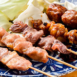 Assorted Yakitori (grilled chicken skewers)