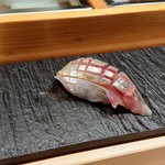 匠 進吾 - 鯵の塩〆