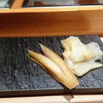 匠 進吾 - 口直しに茗荷の昆布〆