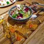 Rekoruta Kabu Docchi - 肉料理・魚料理・サラダの盛り合わせ（５人分）