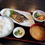 Tsuruya - サバの塩焼き定食