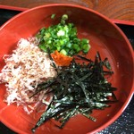 琴そば - 薬味