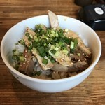 うま煮ラーメン 醤 - ミニチャー丼