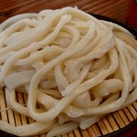 元祖田舎っぺうどん - 【2019.7.18(木)】肉ネギつけめんうどん(並盛)648円の麺