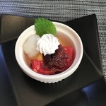 ごはん屋 朔 - 定食のデザート