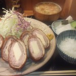 とんかつ桂 - チーズかつ 1300円