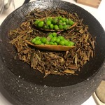 レスト ケイ ヤマウチ - 豆味噌 えんどう豆