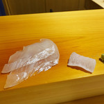 鮨 あらい - （2019年7月）マコガレイ