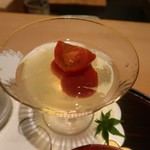 銀座 kappou ukai - トマトのゼリーがけ