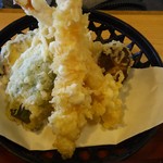 田舎 - 天ぷら。