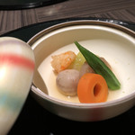 嵯峨沢館 - 炊合せ（吉野煮）