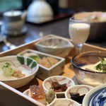 嵯峨沢館 - 朝食（和食）