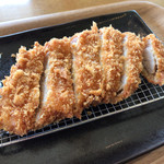 おきなわポークビレッジ - おきなわポークビレッジ(紅豚ロースかつ御膳)