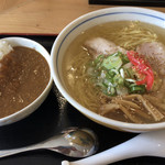 ばにはつ 分家 - 塩しょうがラーメンとミニカレー