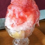 峠のカフェ　和花葉 - かき氷(多気産いちご)