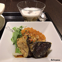 中国料理 豪華 - 茄子の中華風揚げ浸し
