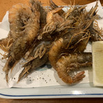 おぎ野 - アカシャ海老唐揚げ