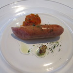 エノテカ・オルモ・デル・カウカソ - 白金豚のソーセージ