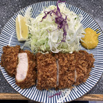 とんかつ檍 - ロースかつアップ