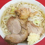 ラーメン二郎 - ラーメン小＋ニンニク