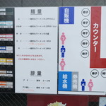 ラーメン二郎 - メニュー＆店内並び方