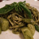 オステリアルーナマーレ - ジェノヴェーゼソースのリングイネ