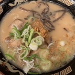 鹿児島ラーメン 豚とろ - 豚とろラーメン【2019.7】