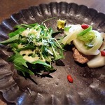 山のごはんよもぎ - 主菜（私の）