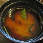 とんかつあさくら - 赤だし