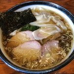 白河中華そば 昇貴 - わんたん麺 750円