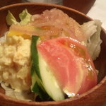 レストラン　西洋亭 - 定食のサラダ