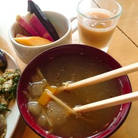 春秋 溜池山王店 - 生姜と根菜