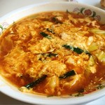 餃子の王将 - 辛玉ラーメン