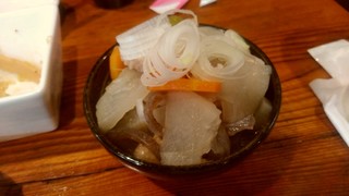 Yottekebakimmarusakaba - 塩煮込み(290円)