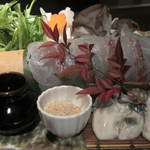 個室和食 紅炉庵 - 【鍋物】真鯛とカキのコク味噌スープ鍋　～蟹と海老の味重ね～（'13.01月より）