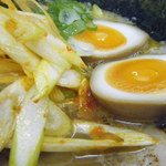 ホープ背脂らーめん　はやぶさ - トッピングアップ