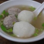 佳興魚丸店 - 魚湯丸 と香菇丸湯