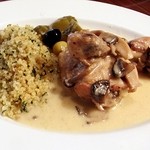 Harrods BROMPTON - ゴルゴンゾーラチキンクリーム ブルグール プレート